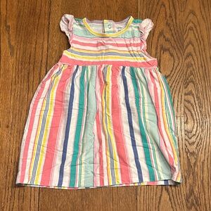 Carter's Multicolor Striped Kids Dress